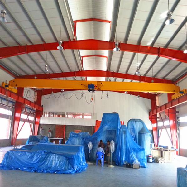 Buy cheap European Standard Single Girder Bridge Crane Power Supply 20-40 M/Min Speed from wholesalers