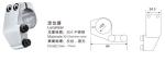 Glass Sliding Door Seriers Localizer GL-006, stainless steel 304, finishing