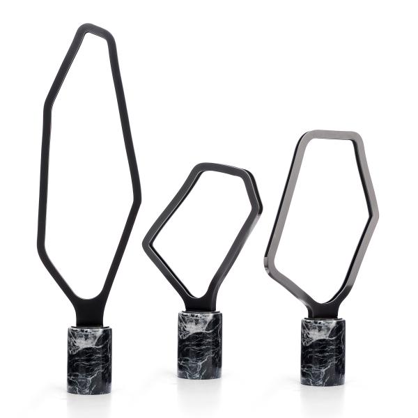 Buy cheap Marble Abstract Metal tabletop Sculpture Decorative Art Craft from wholesalers