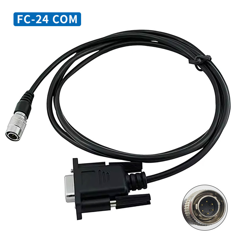 FC-24USB Data Cable for TOPCON SOKKIA Total Stations ES/OS/PS To PC (Win8/10) 6 Pin