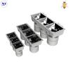 Buy cheap Aluminum Housing 20W Anti Glare COB Commercial Trimless Ceiling Recessed Hotel LED Grill Down Spot Light from wholesalers