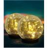 Buy cheap Patio Decor 20PCS 0.5W Solar Powered Crackle Glass Globe Lights from wholesalers