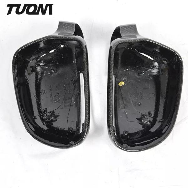 Buy cheap Rear View Carbon Fibre Side Door Mirror Cover For Audi Car Accessories from wholesalers