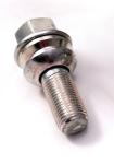 Porsche Car Wheel Lug Bolts 16 Pcs 30 Mm Thread Length Radius Seat Type