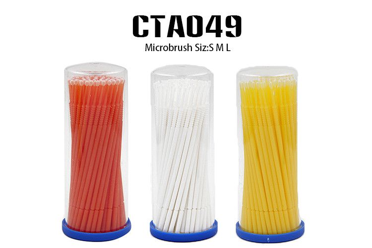Medical Disposable Tattoo Accessories Eyelash Cleaning Tool Microbrush