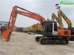 Hitachi ZX 200 Used Excavator Works Perfectly and Sells Cheaply with Few Working