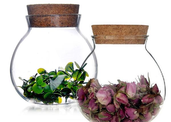 Buy cheap Kitchen Storage Empty Glass Jars 50ml - 480ml Capacity Hexagon Shape from wholesalers