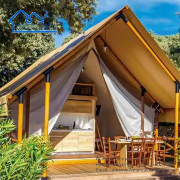 Buy cheap Factory Luxury Waterproof Camping Hotel Accommodation Safari Tent For Outdoor from wholesalers