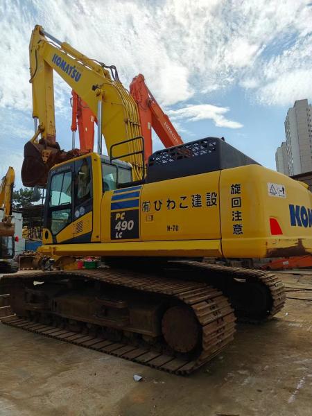 Buy cheap Customs declaration in 2018, Japanese original Used Komatsu excavator PC 490-10 from wholesalers