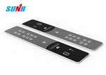DC 24V Elevator Display Panel , Lift Cop Panel Blue / Red Light Color