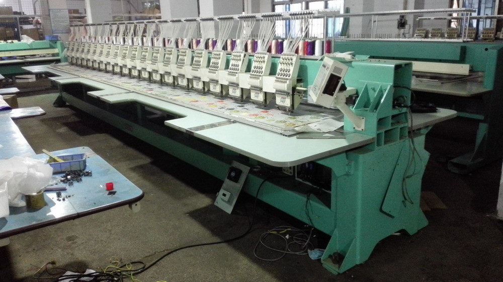 Refurbished Tajima Industrial Embroidery Sewing Machine For Golf Shirts