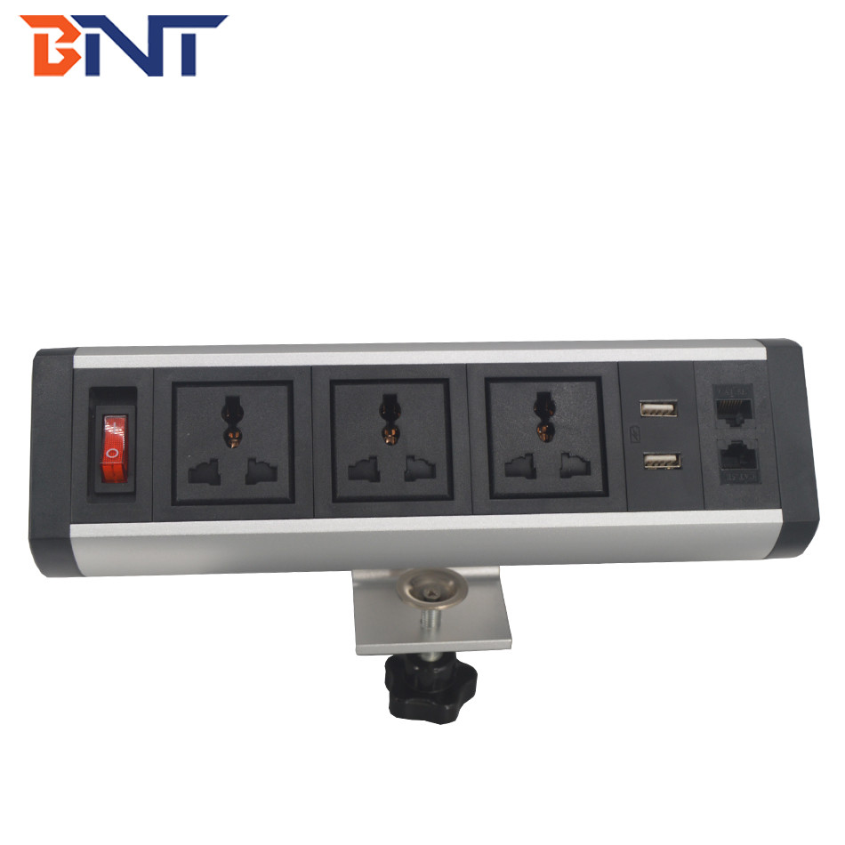 Quality available replace different modules supply bracket clamp on desk socket for sale