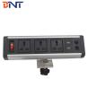 Buy cheap available replace different modules supply bracket clamp on desk socket from wholesalers