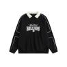 Buy cheap Lightweight Pullover Plain Crew Neck Sweatshirt Black White Casual Oversized Hoodie from wholesalers