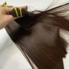 Buy cheap #4 Vietnamese Hair Bundles Straight Human Hair Weave Double Drawn Bone from wholesalers