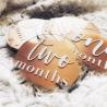 Buy cheap Acrylic Carved Wooden Milestone Discs Gift Pregnancy Milestone Discs from wholesalers