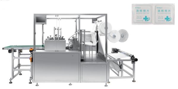 Buy cheap Multilanes Alcohol Prepad Packing Machine For Medical Use Wet Tissue from wholesalers