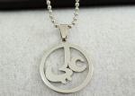 Creative Titanium Steel Arabic Texts Necklace For Arab Cultural Commemoration