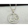 Buy cheap Creative Titanium Steel Arabic Texts Necklace For Arab Cultural Commemoration from wholesalers
