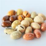 Crunchy Colorful Mixed Baked Coated Peanut Snack Soy Sauce Flavor
