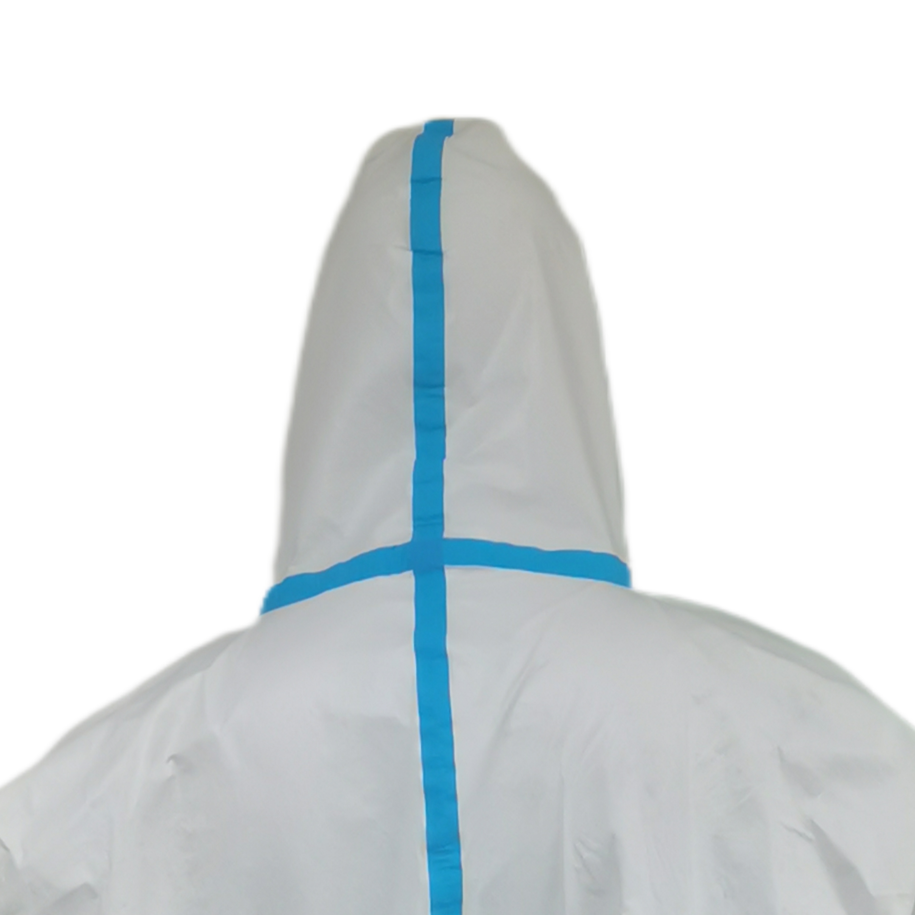 Customizable CE Nonwoven Microporous Medical Protective Coverall With Elastic Wrist Ankle Cap Brim
