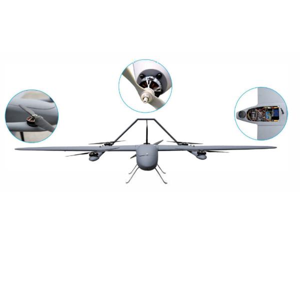 Buy cheap HXCG468 Load 6.5KG VTOL Fixed Wing Drone Industrial For Police Marine Military from wholesalers