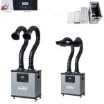 Remote Control Industry Soldering Fumes Extractor Machine Digital Display