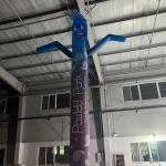 Cartoon Inflatable Waving Man Outdoor Sky Dancer Balloon Custom