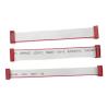 Buy cheap 8 Pin 10 Pin Male Flat Cable Assembly IDC Ribbon Cable Red Micro Match Connector from wholesalers