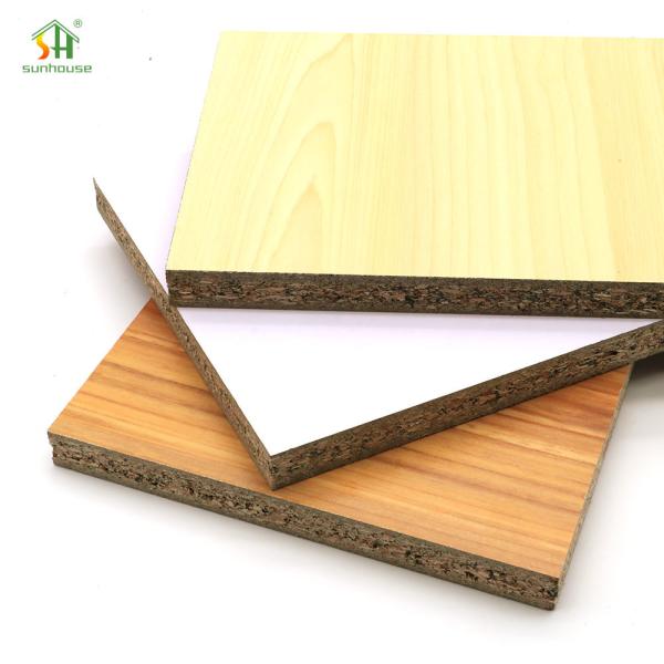 Buy cheap 4x8ft 12mm 15mm 18mm Melamine Particle Board Decoration Chipboard For Interior Furniture from wholesalers