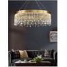 Buy cheap Modern oval crystal chandelier Crystal Light Kitchen Fixture Led Modern Home Decor Staircase Lighting(WH-CY-168) from wholesalers