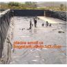 Buy cheap 0.8mm pond liner hdpe fish pond geomembrane,Composite Geomembrane for fishing pond,Polyester Needle Punched Nonwoven Geo from wholesalers