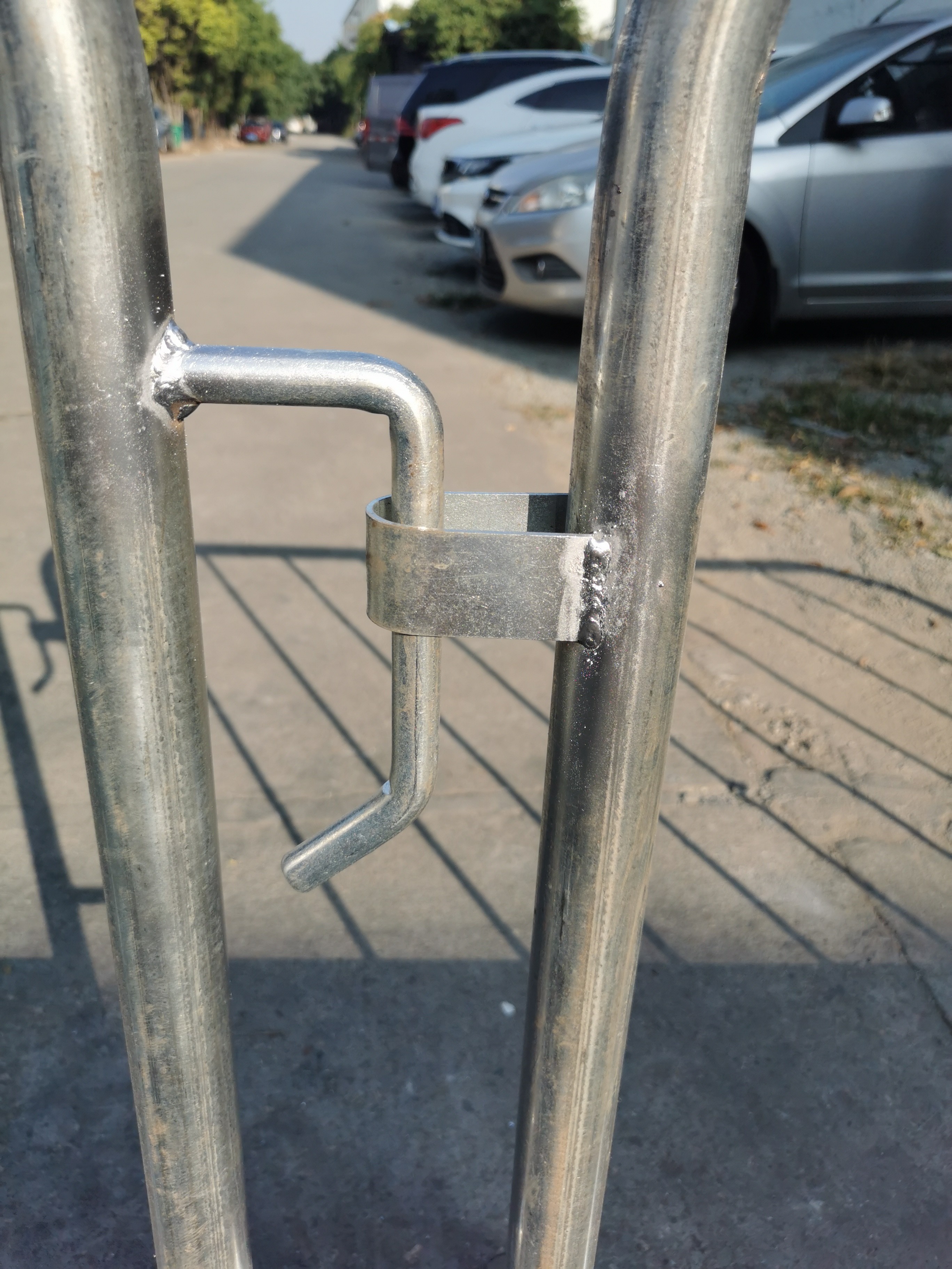 Steel Barricade Galvanized Crowd Control Barrier Temporary Fence