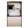Buy cheap Custom Kitchen Countertop With Cabinet Mini Hotel Apartment Kitchenette Modular Melamine Kitchen Cabinets from wholesalers