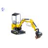 Buy cheap 1200KG Mini Excavator HT12 Rubber Crawler 1.2ton Small Digger from wholesalers