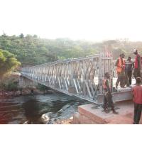 Buy cheap Timber Deck Bailey Steel Truss Bridge Compact With Single Lane product