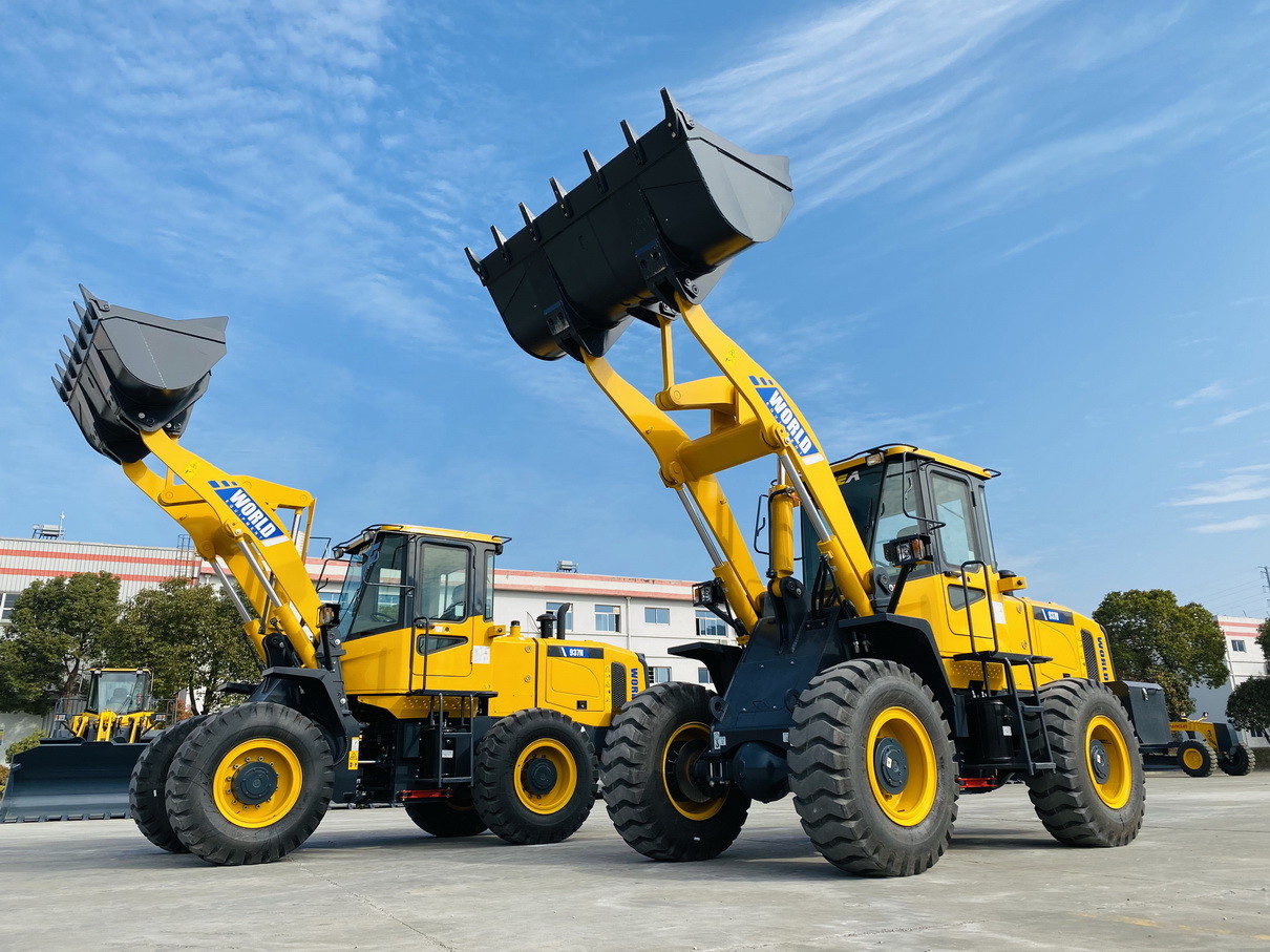 Max. Gradeability 30° Front End Wheel Loader With 2430mm Overall Width