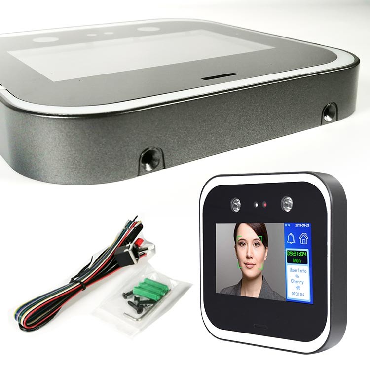 QR Code Scanner Dynamic 12V Biometric Face Recognition System