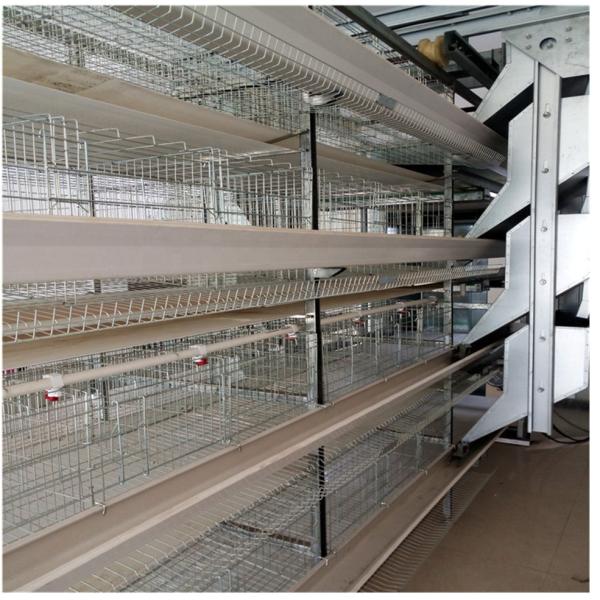 Buy cheap H Type 128 Birds 4 Layer Battery Cage Poultry Farming Equipment from wholesalers