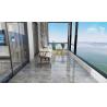 Buy cheap Marble Look Gray Matt Glazed Ceramic Rustic Tiles For Indoor Bathroom And 400x400mm Durable Wall Tile For Living Room from wholesalers