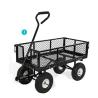 Buy cheap Rustproof Garden Wagon Cart Fire Retardant Metal Garden Cart With Handle from wholesalers