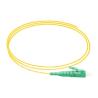 Buy cheap LC/APC Fiber Optic Pigtail 0.9mm Simplex Single Mode Yellow Jacket from wholesalers