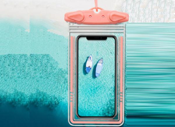 PVC waterproof bag diving kit touch screen swimming extra seal dustproof mobile