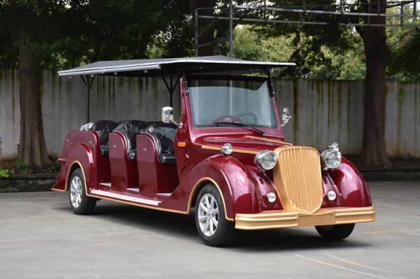 Buy cheap 4 Wheel 72V AC Motor Left Drive Classic Golf Cars Electric MIni Vehicle 11 Persons Payload from wholesalers