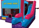 Kids Eco - Friendly Inflatable Bounce House Combo Double Suture Four Suture