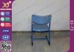Hollow Blow Molding PP Seat Kids School Desk Chair Floor Free Standing