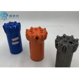 Buy cheap 76mm - T45 Threaded Button Bits Rock Drilling Tools Tungsten Carbide from wholesalers