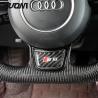Buy cheap Customized Led Audi Carbon Fiber Steering Wheel Genuine Leather S7 Rs6 from wholesalers