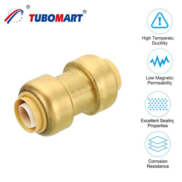 Buy cheap Quick Connect Water Fittings Elbow High Press Brass Material Push In Fit Pipe Fitting For Water Plumbing from wholesalers