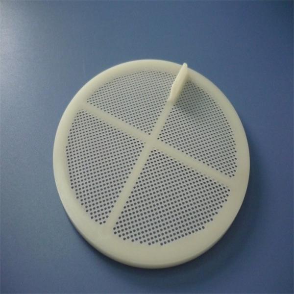 5mm 100mm Flat Plastic Filter Custom Plastic Molding , Injection Molding